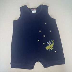 Vintage Carter's 2001 Emu Namae Japanese Artist Y2k Baby Romper 3-6 Months